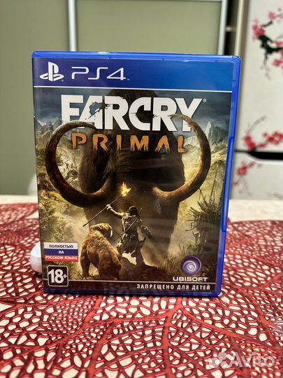 Игры для приставок ps4 Farcry primal