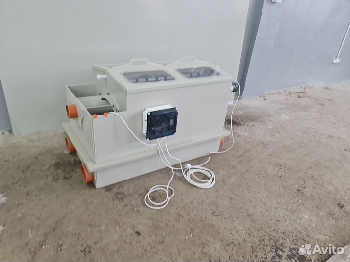 Барабанный фильтр для пруда и узв 100куб