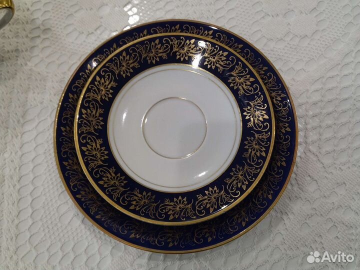 Чайная тройка фарфор Германия