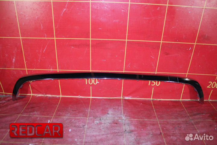 Накладка бампера заднего хром Mercedes W166 ML (11