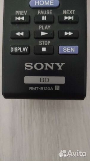 Оригинальный пульт для dvd и blu-ray плееров sony