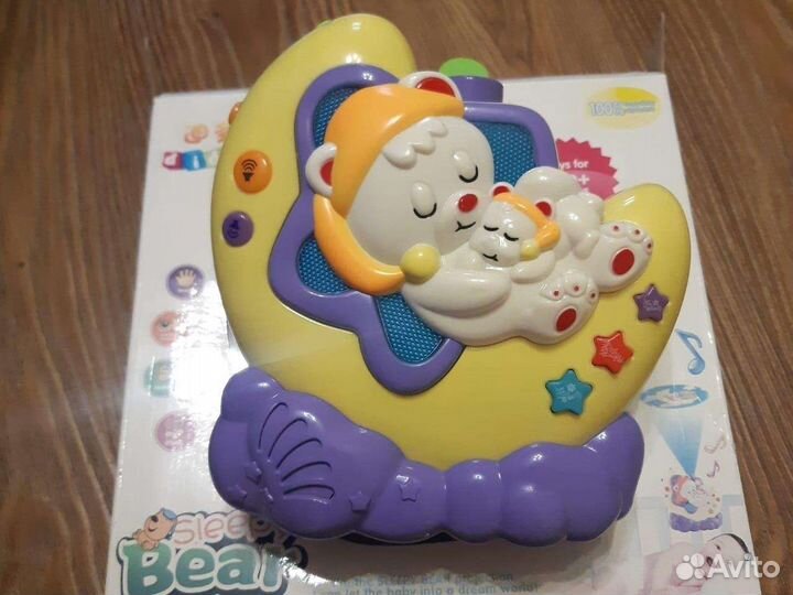 Ночник детский муз-ый, с проектором на потолок