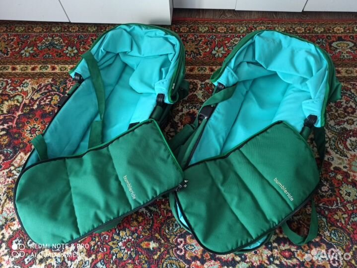 Коляска детская Bumbleride Twin 2в1 для двойни