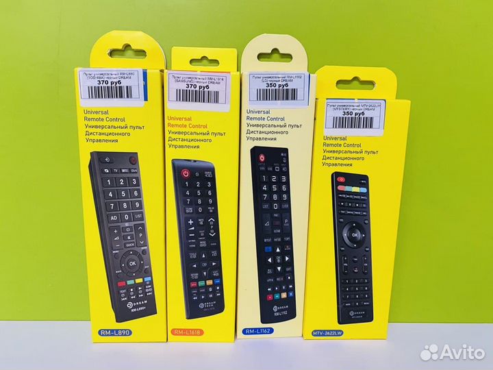 Универсальные и оригинальные пульты для тв
