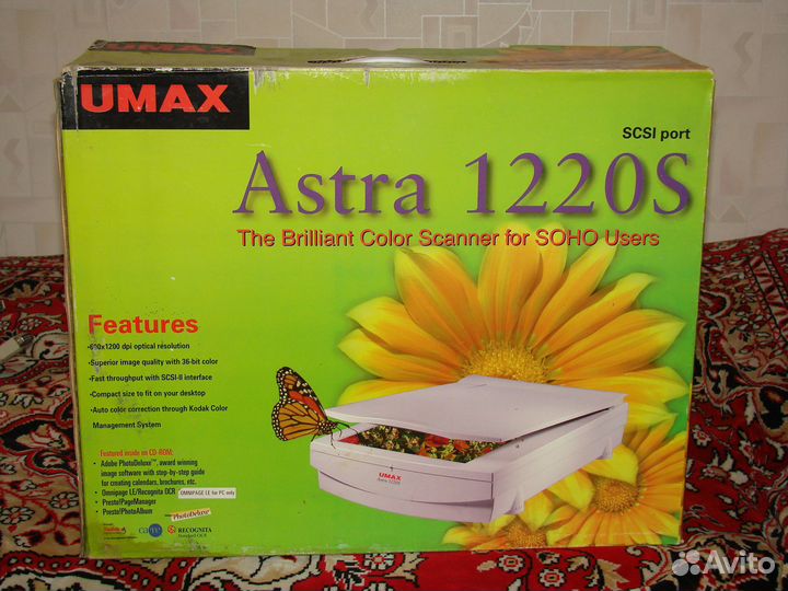Сканер Umax Astra 1220S