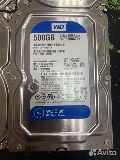Жесткий диск 500 гб HDD 3,5