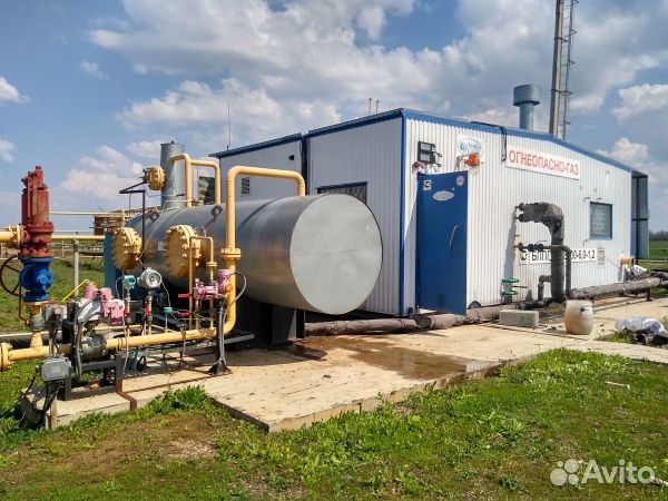 Блочный пункт подготовки газа