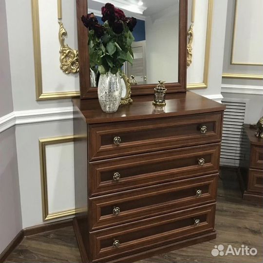 Спальня Афина 3Д - 1.6 орех