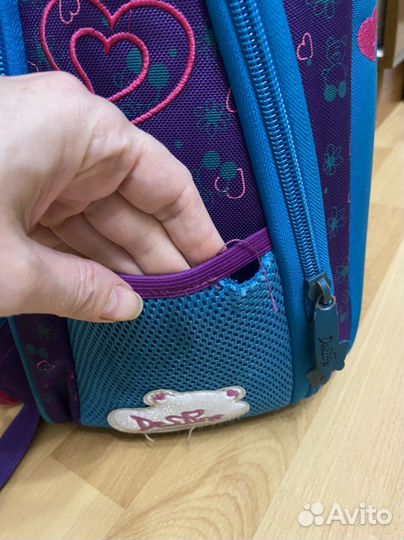 Ортопедический рюкзак для девочек Delune