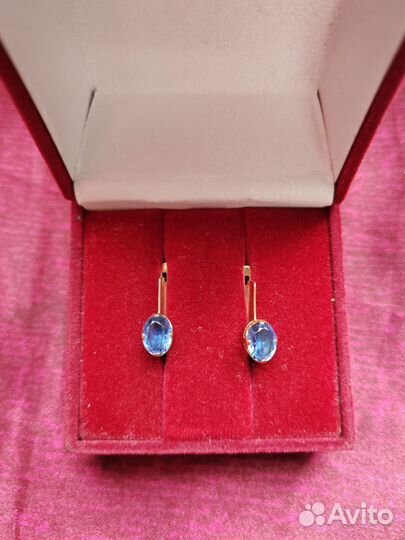 Золотые серьги СССР