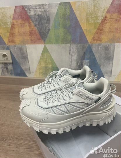 Кроссовки Moncler trailgrip White