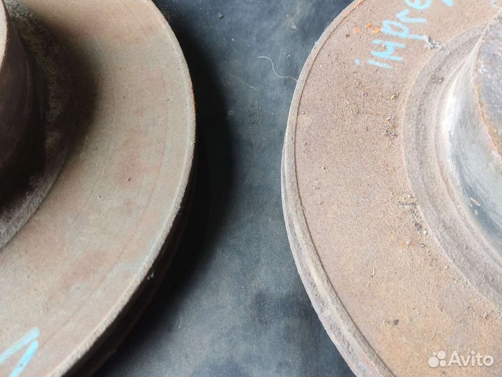 Тормозной диск передний Subaru Impreza 2 GD