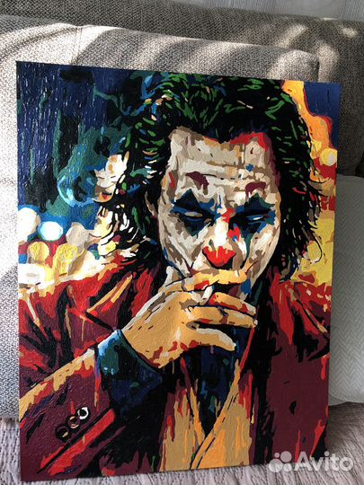 Картина Джокер на холсте