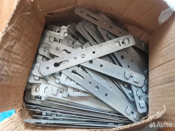 Косынки металлические, крепёж для пвх-окон