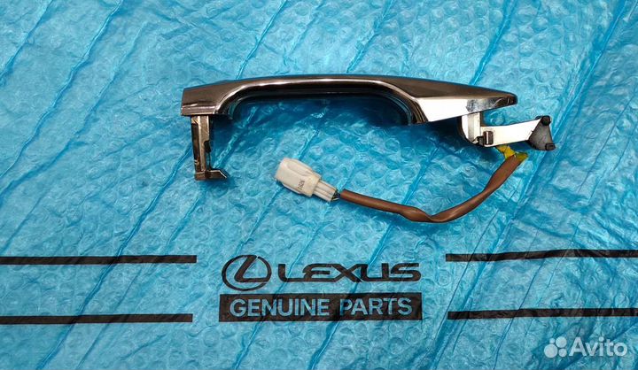 Ручка двери Лексус LX 570 с кнопкой оригинал №1