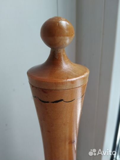 Набор коньячный штоф с рюмками, дерево, СССР