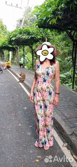 Комбинезон летний женский 44 170 шляпа в подарок