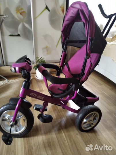 Детский трехколесный велосипед