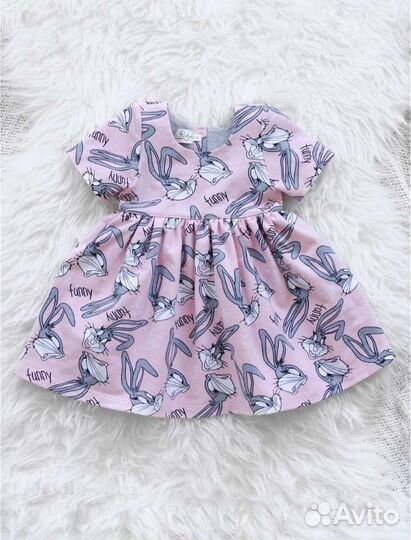 Платье для девочки 80-86 zefirka kids