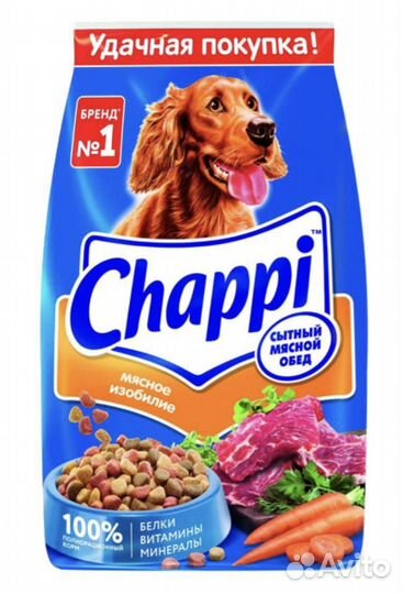 Корм для собак chappi