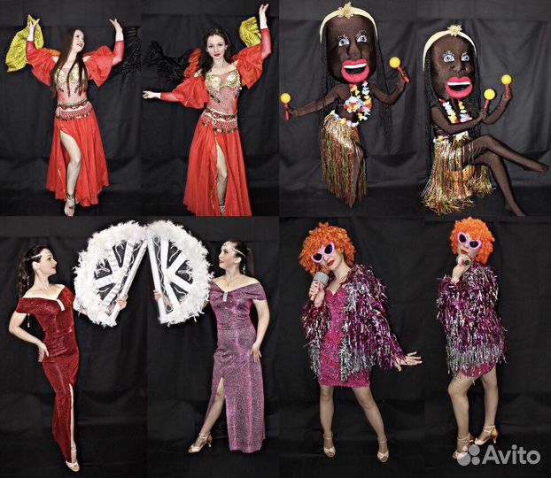 Шоу-балет, Ростовые куклы, Цыгане, Восточные танцы