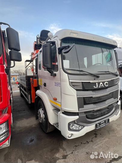 JAC N180 с КМУ, 2024