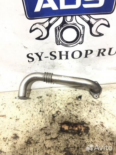 Трубка егр левая Ssangyong Rexton 2 D27DT 2009