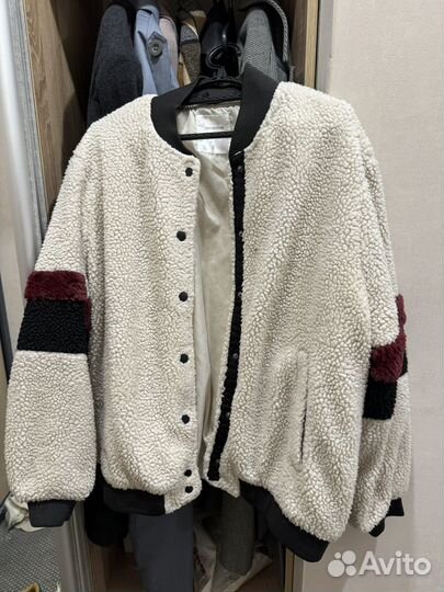 Бомбер флисовый