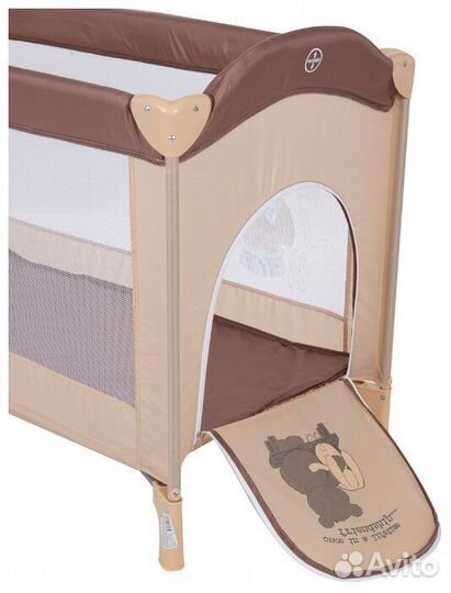 Детская кровать-манеж Capella с матрасом Bico