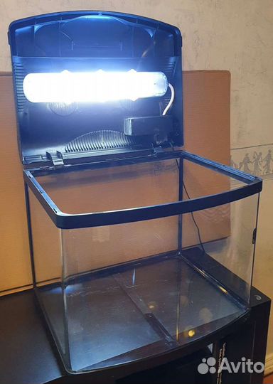 Аквариум с гнутыми углами 60 литров