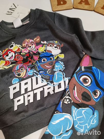 Теплый костюм на флисе для мальчика 98