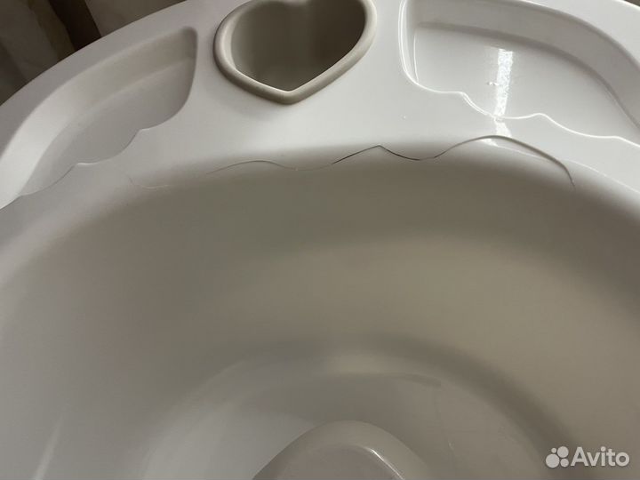 Детская ванночка для купания с горкой