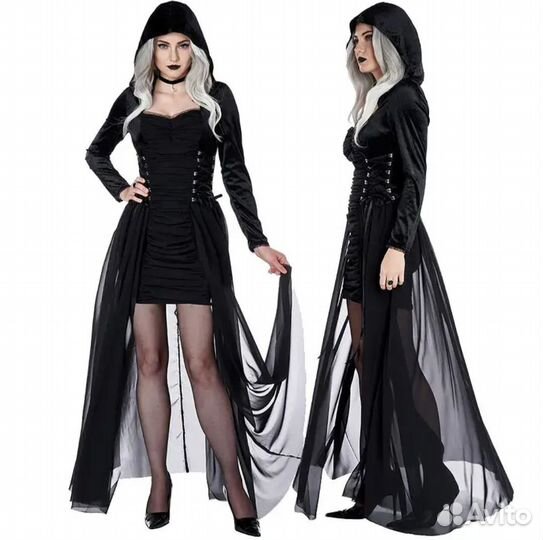 Новое карнавальное платье (вампиры, готика)