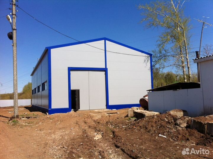 Быстровозводимый ангар