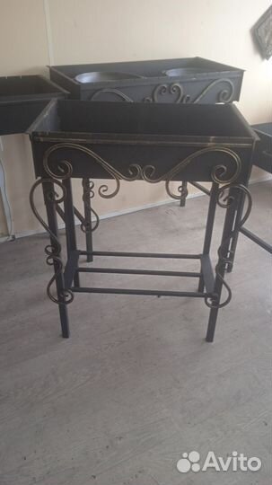 Мангал с дровницей