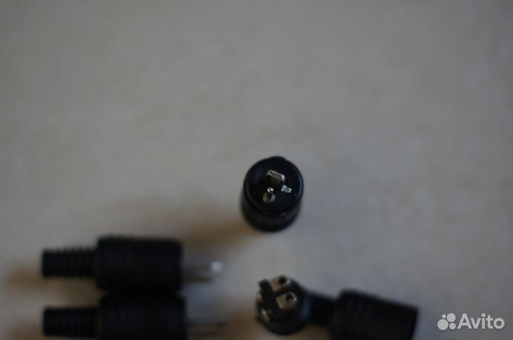 Новые, разъем точка-тире 4шт