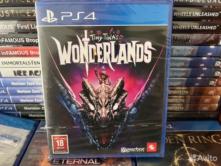 Диск Tiny Tina's Wonderlands PS4 / Новый