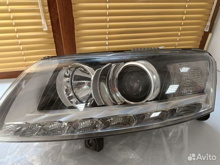 Фары передние Ауди А6 С6 рестайлинг 2008-2011 год