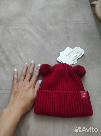 Шапка детская зимняя новая