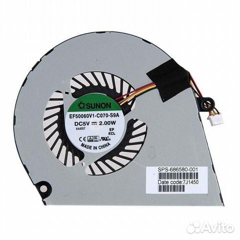 Вентилятор (кулер) для ноутбука HP Envy4, Envy6