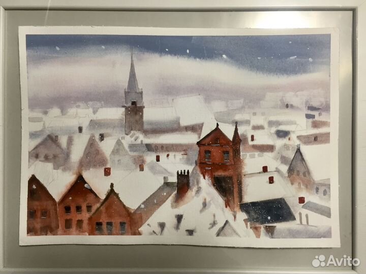 Акварельные картины