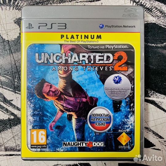 Игра PS3 Uncharted 2: Среди Воров