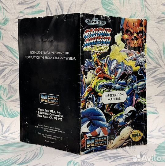 Captain America and the Avengers для Sega Genesis