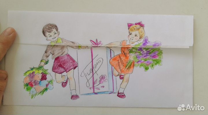 Ручной работы открытки и конверты