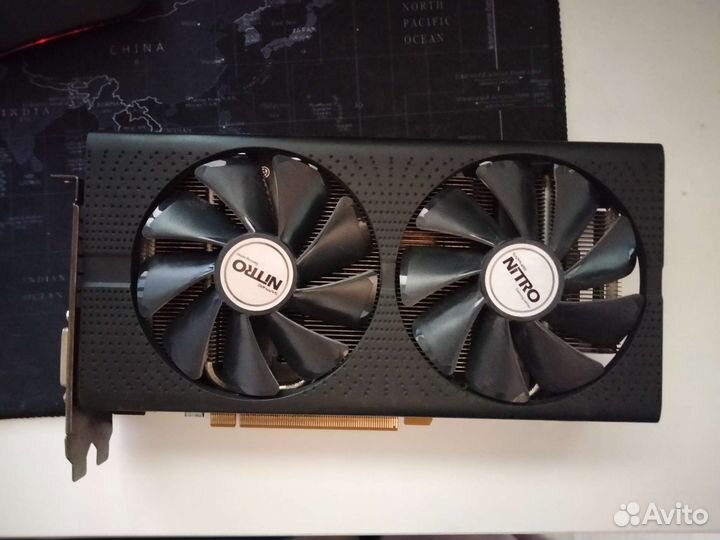 Видеокарта rx580 8gb sapphire