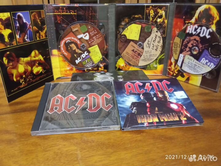 CD+DVD коллекция AC DC