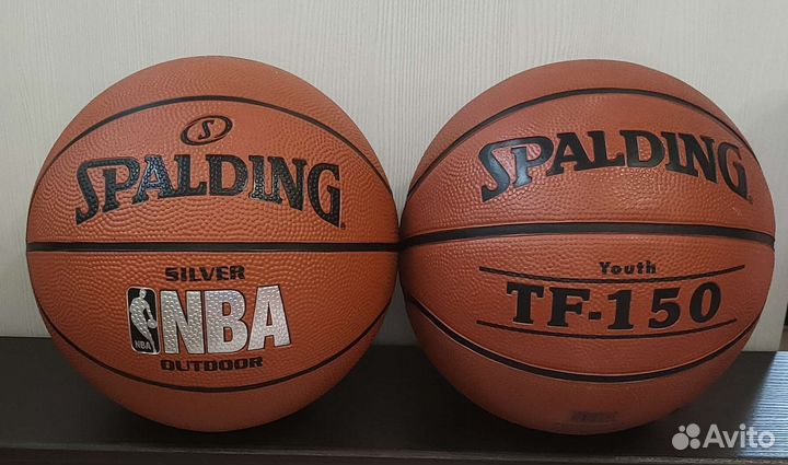 Мяч баскетбольный Spalding NBA Silver, р. 5, 6, 7