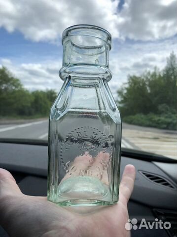 Бутылочка Баночка Стекло 19 век
