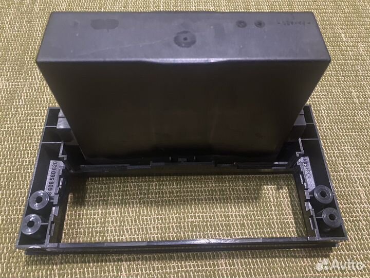 Переходная рамка volkswagen с 2 din в 1 din