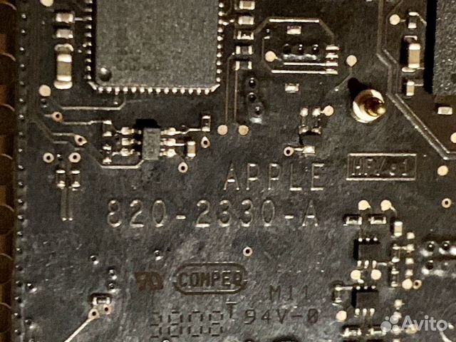 Материнская плата MacBook Pro 15 A1286 820-2330-A